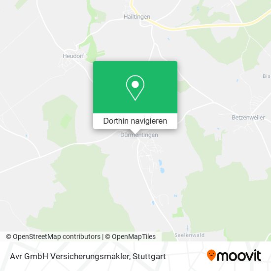 Avr GmbH Versicherungsmakler Karte