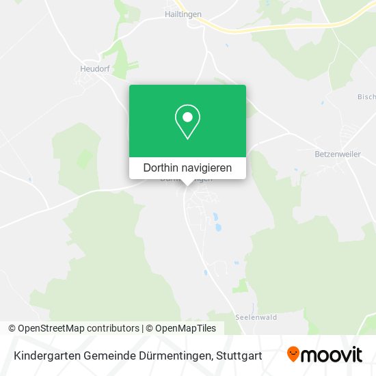 Kindergarten Gemeinde Dürmentingen Karte
