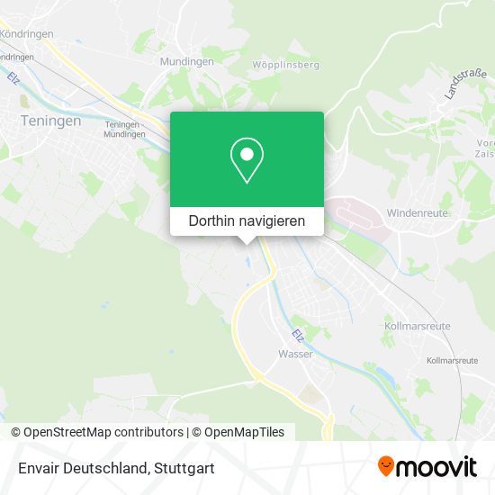 Envair Deutschland Karte