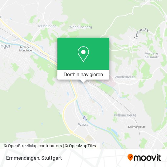 Emmendingen Karte