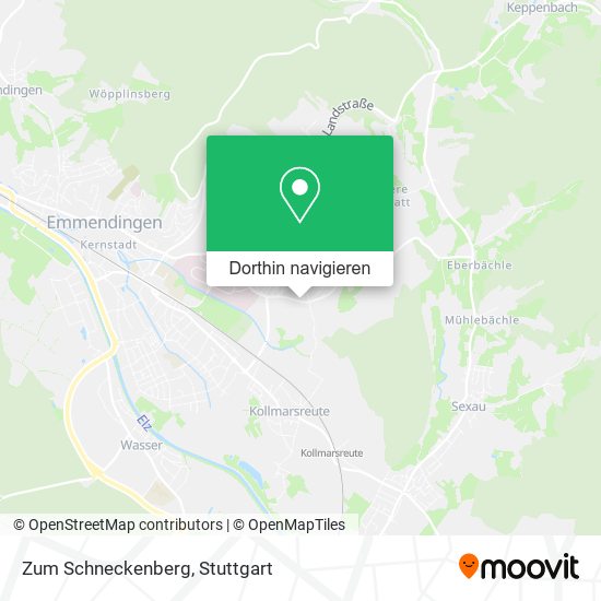 Zum Schneckenberg Karte