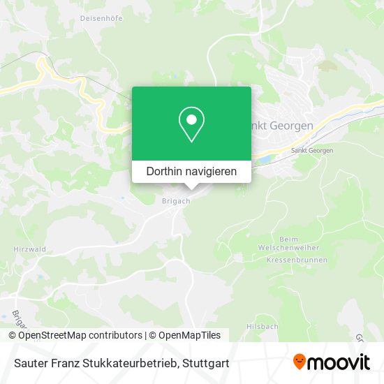 Sauter Franz Stukkateurbetrieb Karte