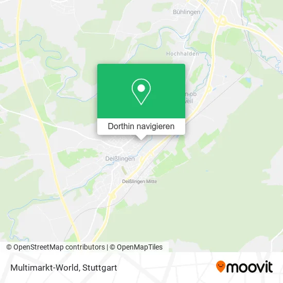 Multimarkt-World Karte