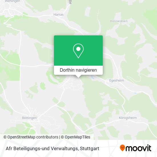 Afr Beteiligungs-und Verwaltungs Karte