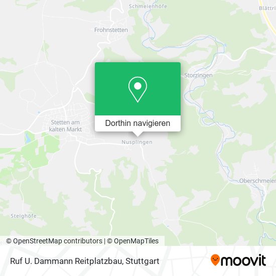 Ruf U. Dammann Reitplatzbau Karte