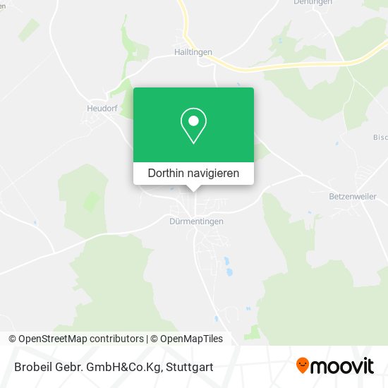 Brobeil Gebr. GmbH&Co.Kg Karte