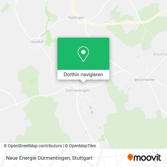 Neue Energie Dürmentingen Karte