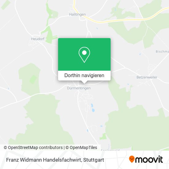 Franz Widmann Handelsfachwirt Karte