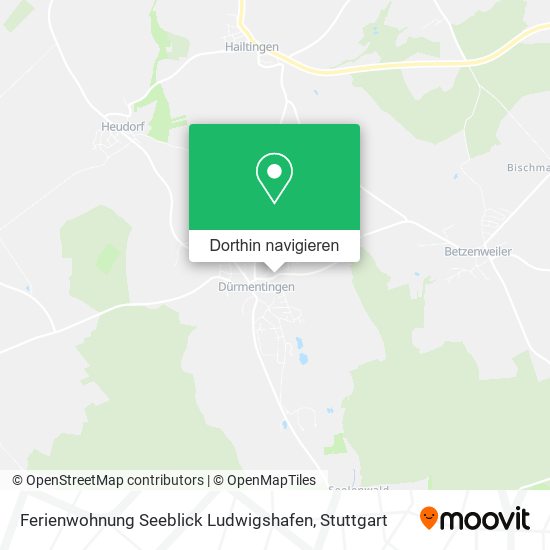 Ferienwohnung Seeblick Ludwigshafen Karte