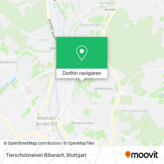 Tierschutzverein Biberach Karte