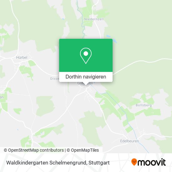 Waldkindergarten Schelmengrund Karte