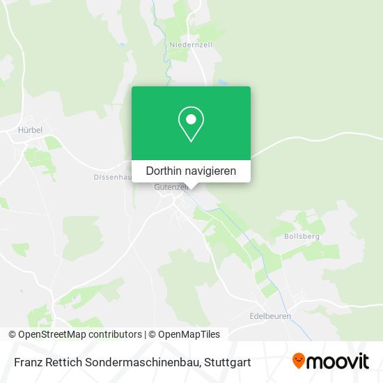 Franz Rettich Sondermaschinenbau Karte