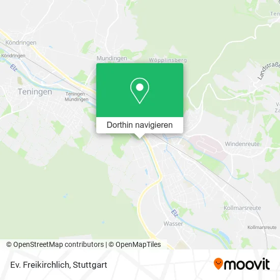 Ev. Freikirchlich Karte