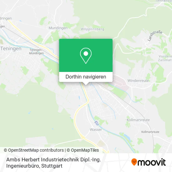 Ambs Herbert Industrietechnik Dipl.-Ing. Ingenieurbüro Karte