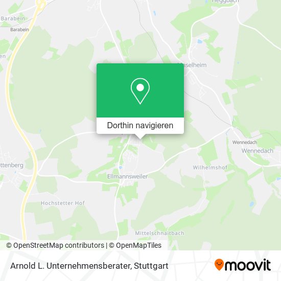 Arnold L. Unternehmensberater Karte