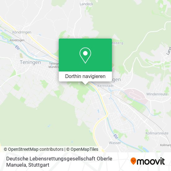 Deutsche Lebensrettungsgesellschaft Oberle Manuela Karte