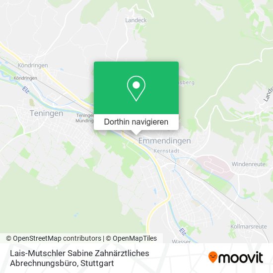 Lais-Mutschler Sabine Zahnärztliches Abrechnungsbüro Karte