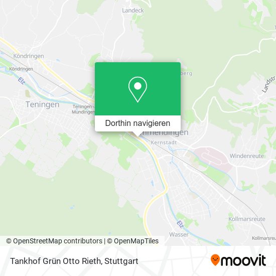 Tankhof Grün Otto Rieth Karte