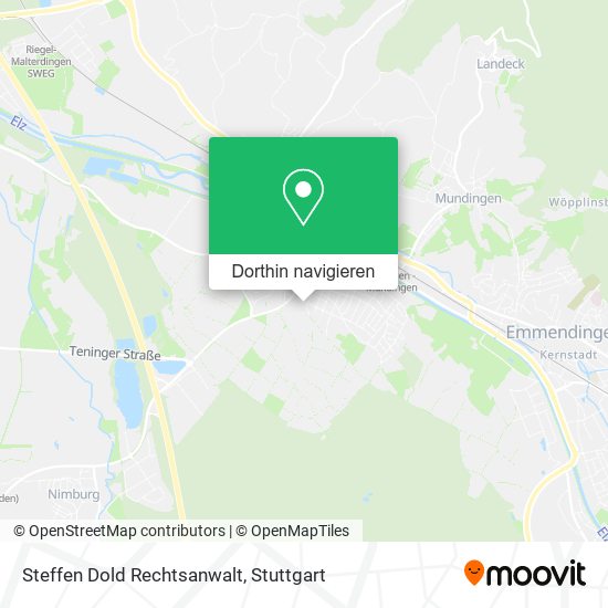 Steffen Dold Rechtsanwalt Karte