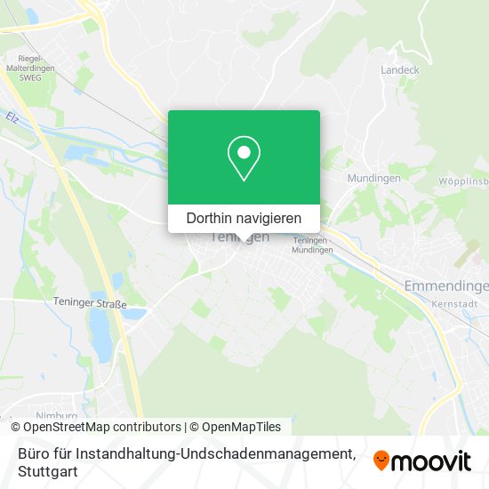 Büro für Instandhaltung-Undschadenmanagement Karte