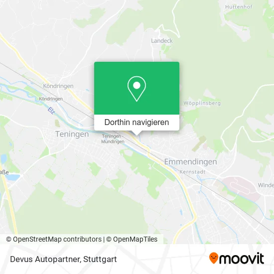 Devus Autopartner Karte