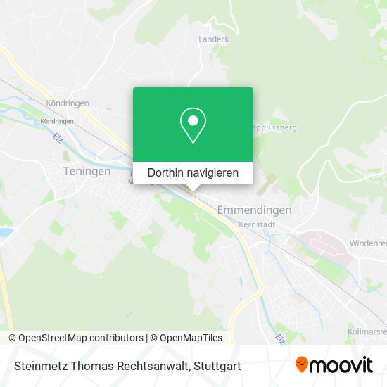 Steinmetz Thomas Rechtsanwalt Karte