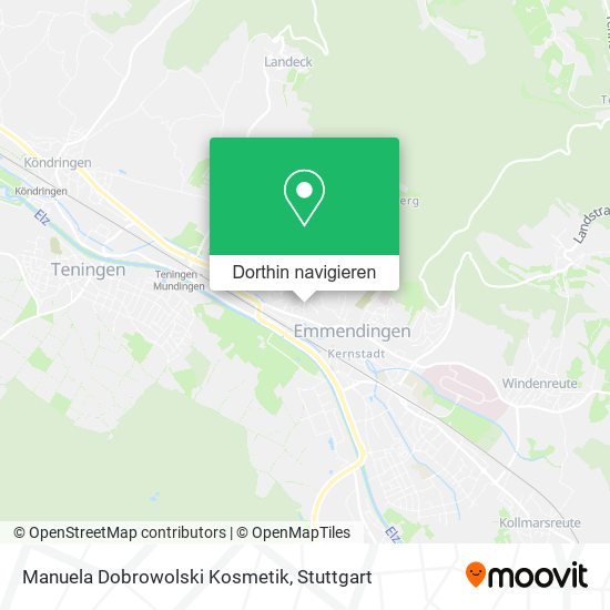 Manuela Dobrowolski Kosmetik Karte