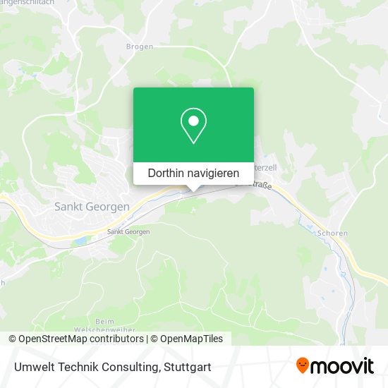 Umwelt Technik Consulting Karte