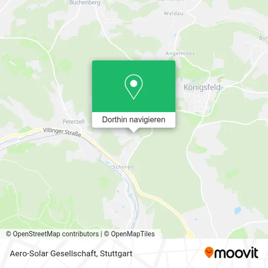 Aero-Solar Gesellschaft Karte