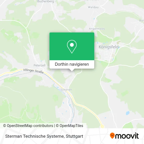 Sterman Technische Systeme Karte
