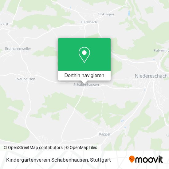 Kindergartenverein Schabenhausen Karte