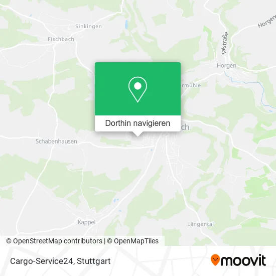 Cargo-Service24 Karte