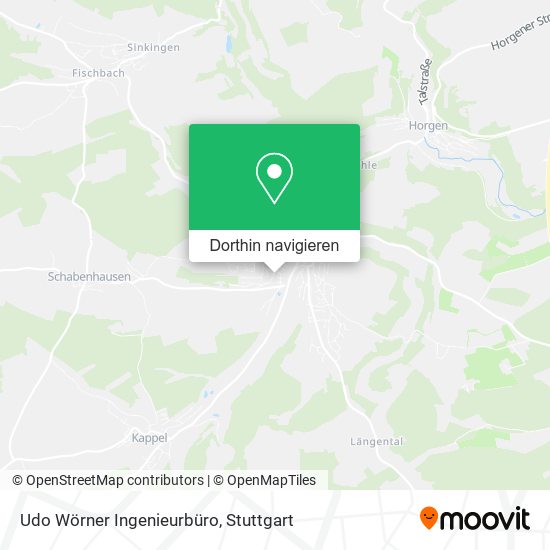 Udo Wörner Ingenieurbüro Karte