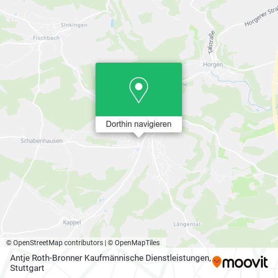 Antje Roth-Bronner Kaufmännische Dienstleistungen Karte