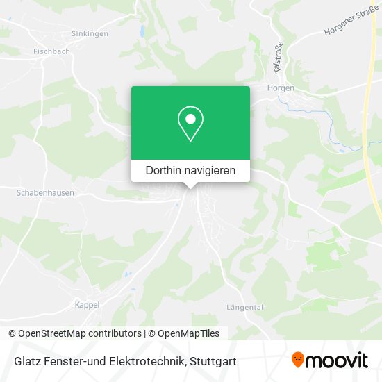 Glatz Fenster-und Elektrotechnik Karte