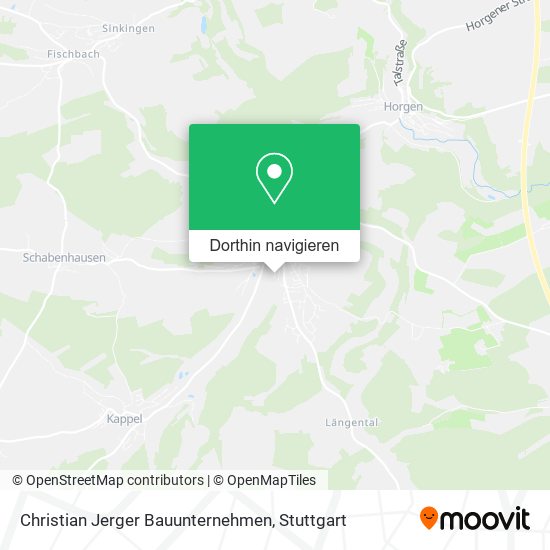 Christian Jerger Bauunternehmen Karte