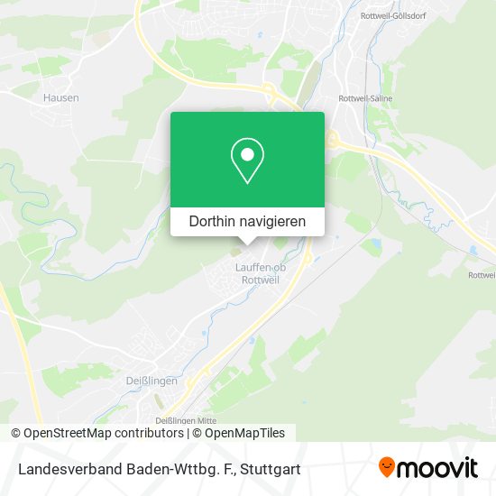 Landesverband Baden-Wttbg. F. Karte