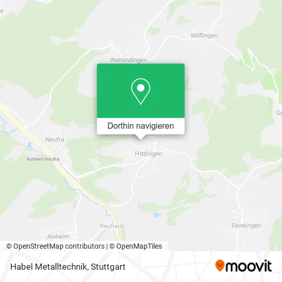 Habel Metalltechnik Karte