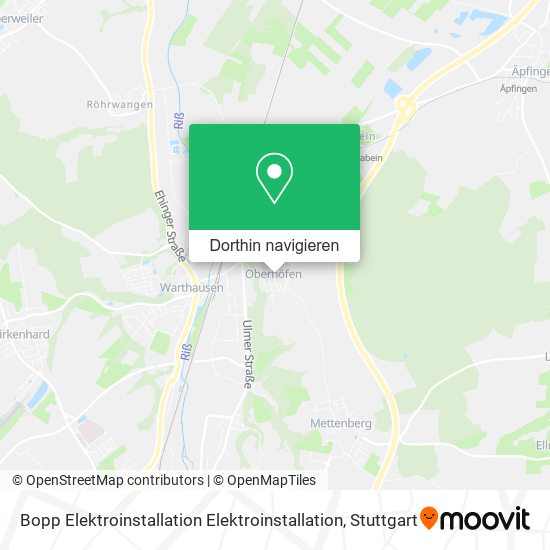 Bopp Elektroinstallation Elektroinstallation Karte