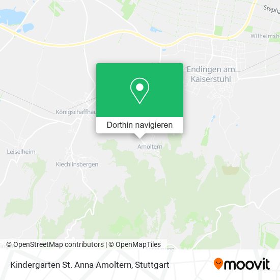 Kindergarten St. Anna Amoltern Karte