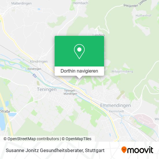 Susanne Jonitz Gesundheitsberater Karte