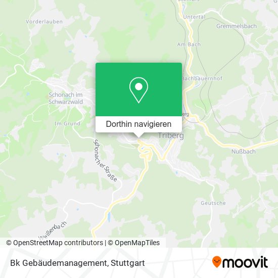 Bk Gebäudemanagement Karte