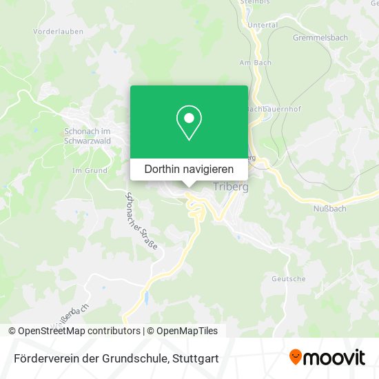 Förderverein der Grundschule Karte