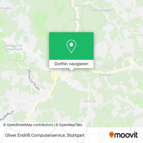 Oliver Endriß Computerservice Karte