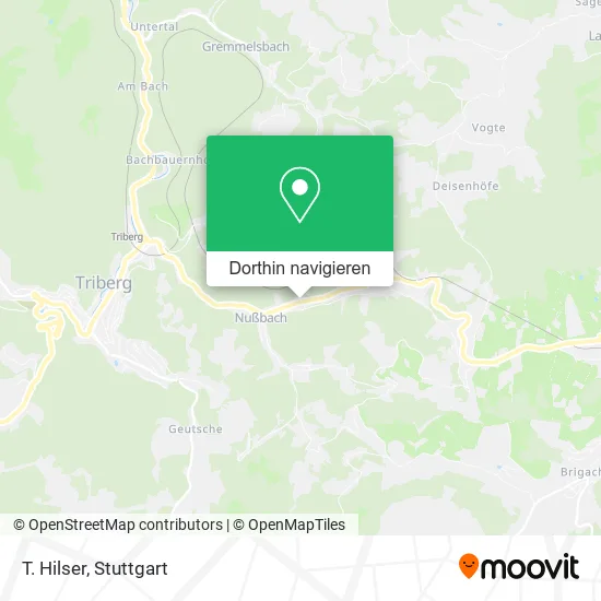 T. Hilser Karte