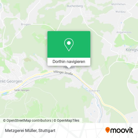 Metzgerei Müller Karte