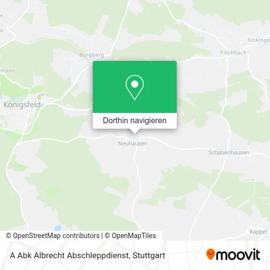 A Abk Albrecht Abschleppdienst Karte