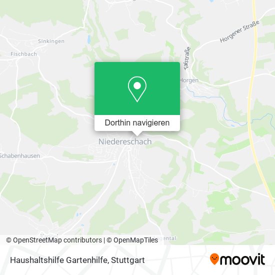 Haushaltshilfe Gartenhilfe Karte