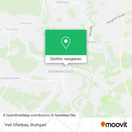 Veit Ofenbau Karte