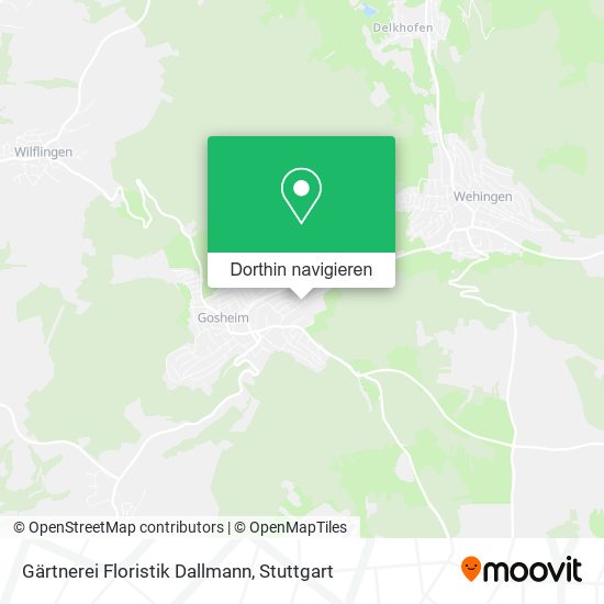 Gärtnerei Floristik Dallmann Karte